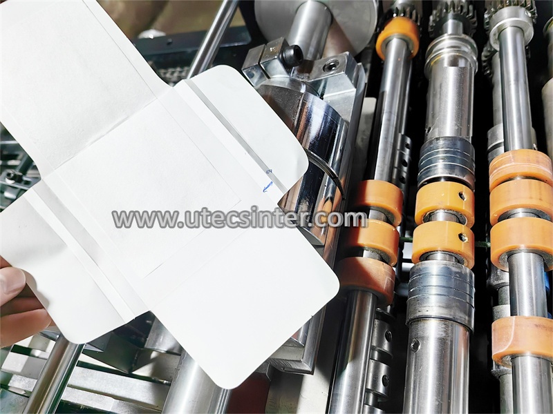 Automatic M Fold Lenses Paper Envelope Making Machine