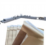 HD1450M Maquina automatica para fabricar sobres de papel Kraft para bolsas de Amazon