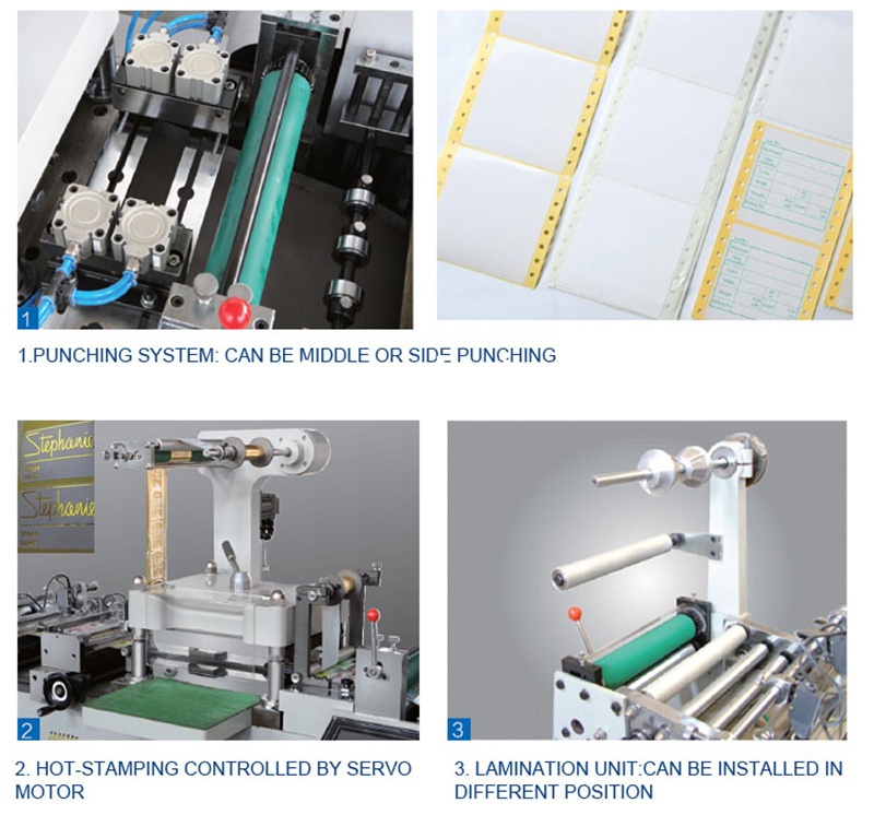Automatic Die Cutting Machine For Adhesive Label