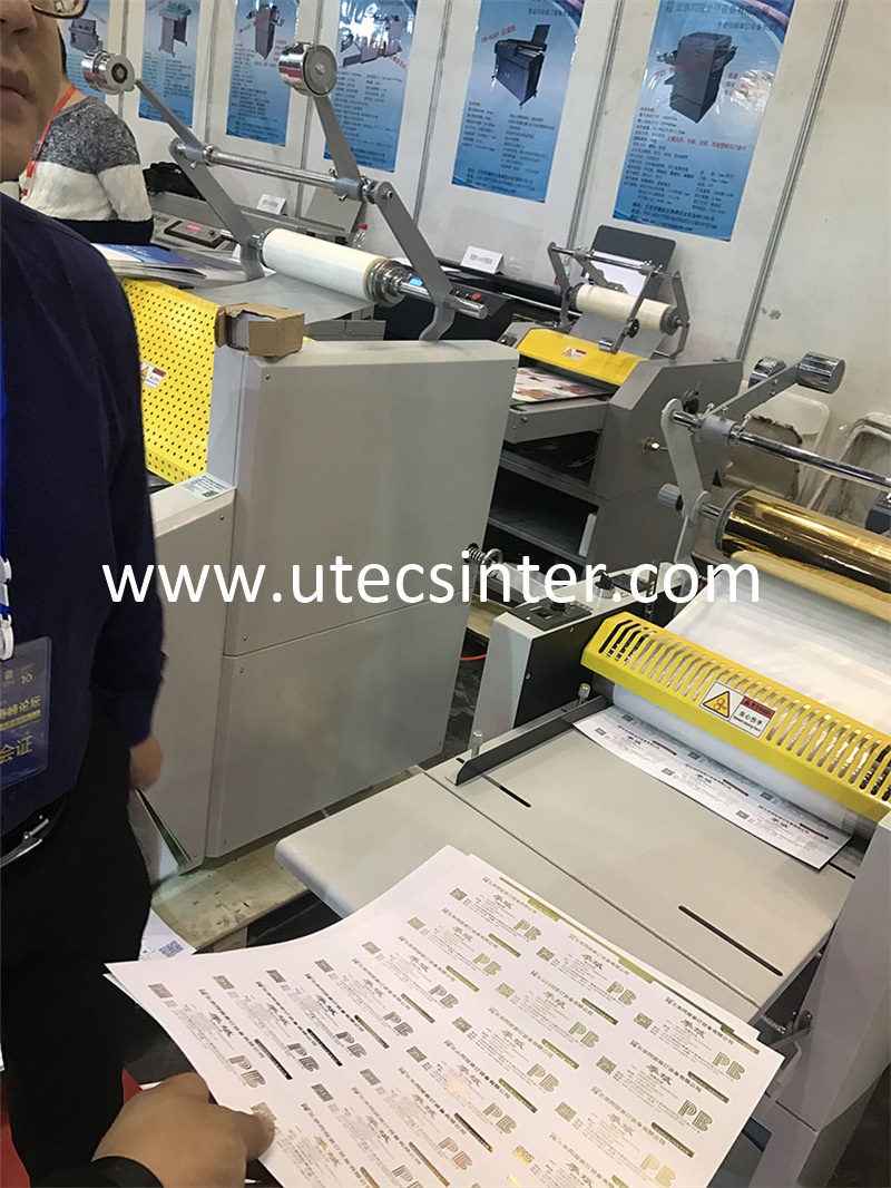 SFM375 Manual Thermal Laminator with Hot Foil Stamping