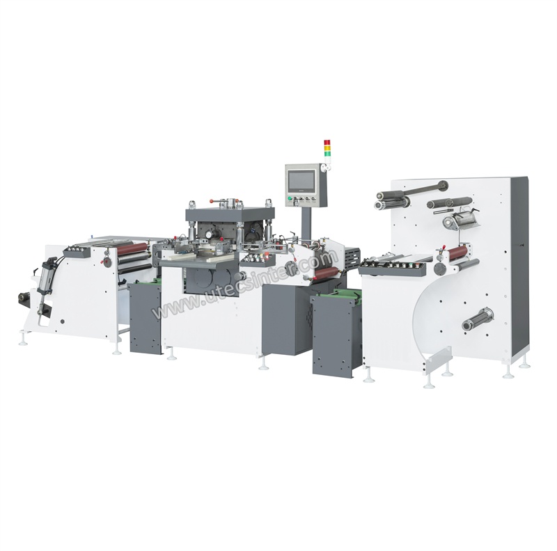 High Speed Adhesive Label Die Cutting Machine